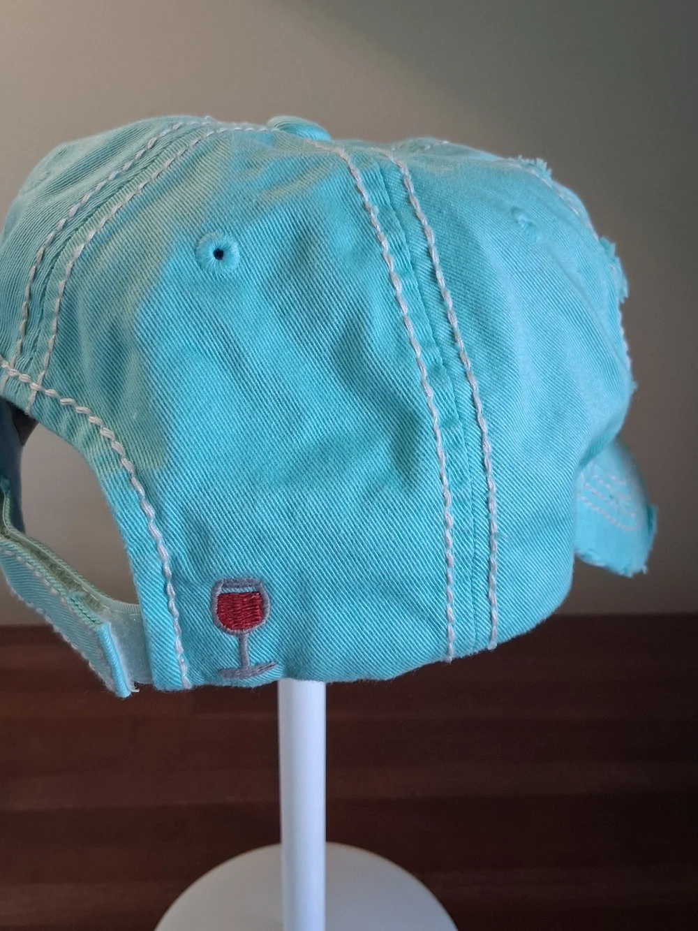 KBETHOS Turquoise Distressed Baseball Cap 